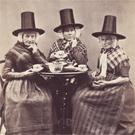 Welsh women drinking tea